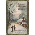 PC21184 Greeting Postcard. Loving Christmas Wis...