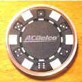 AC DELCO Poker Chip Golf Ball Marker - Black