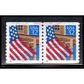 Used 2913 32c U.S. Flag Over Porch Very Fine CN...