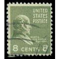 Used 813 8c Martin Van Buren Barely Clears M07885