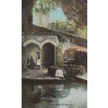 Upwell Dorset Wishing Well Antique Postcard