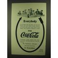1909 Coca-Cola Soda Ad - Everybody