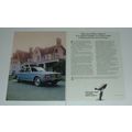 1982 2-page Rolls Royce Silver Spirit Car Ad - Silent Tribute!