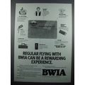 1983 BWIA Airways Ad - A Rewarding Experience