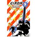 Political Cuban POSTER.Castro jump from tank.Gi...
