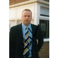 John Morris Derby Cricket Club Hand Signed Card...
