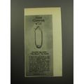 1957 Julius Garfinckel & Co. Ad - Kosta Crystal Mixer by Vicke Lindstrand