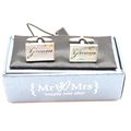 Groom Cufflinks Metal Boxed Gift Wedding Marria...
