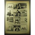 1960 Avis Rent-a-Car Ad - Wherever you travel Avis minute-saver service
