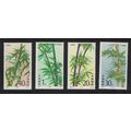 China Bamboo 4v 1993 MNH SG#3849-3852 MI#2478-2...