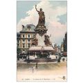 75 - Paris - statue de la république