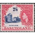 Basutoland QEII 1954 2/- 6d Ultramarine & Crims...