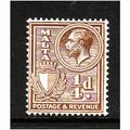 MALTA 1930 SG 193 1/4d BROWN M / MINT