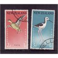NEW ZEALAND 1959 BIRDS SG 776 / 777 SET 2 VALS ...