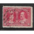 CANADA 1908 SG 190 2c CARMINE KING EDWARD VII F...