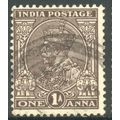 India 1932 - SG 234 - KGV 1a brown - used 6