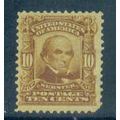 307 10c Daniel Webster Just Clears MLH NA1694