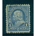 Used 264 1c Benjamin Franklin Fine M02822