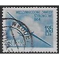Mi 854 a A: 1 Z. 35 pale blue International Gli...