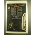 1924 Insurance Company of North America Ad - A ...