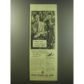 1955 Trans-Canada Air Lines Ad - What's this about going to Canada, Bill?