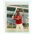Eric Davis Glossy Photo Vintage Cincinnati Reds...