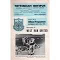 1966/67 Tottenham Hotspur / Spurs vs West Ham U...