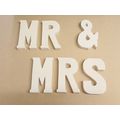 Sandstone MR & MRS Lettering Stone Words Weddin...