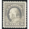 418, Mint LH XF JUMBO 15¢ - PSE Certificate Gra...