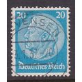 Germany 1935 POSTMARK EVENSEN on President Von ...