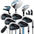 Izzo Golf EZ2 14 Piece Mens Right Hand Golf Clu...