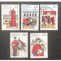 AUSTRALIA 1980 sg 0752/6 USED SET