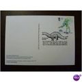 1991 GB Dinosaurs PHQ 137b 26p stamp Plymouth F...