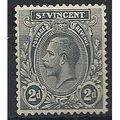 St Vincent 1922 SG133 2d Grey Mounted Mint ...