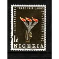 NIGERIA 1962 SG 122 1d FAIR EMBLEM FINE USED#4