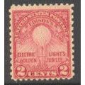 655 2c Edison's First Lamp Average Plus MNH Q0718