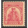 657 2c General John Sullivan Just Clears MNH Q0780