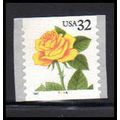 3054 32c Yellow Rose Very Fine MNH CNS 3344 PA6926