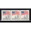Used 2115 22c U.S. Flag Fine PNC 2/3 PA2513