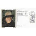 France 1988 Jean Monnet Silk FDC Paris special ...