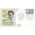 France 1987 Jacques Monod Silk FDC Paris specia...
