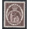 ST Vincent 50c red/brown SG 198 L/M/Mint