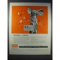 1948 Mead Papers Ad - 26 Letters and Art