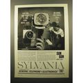 1962 Sylvania Sun Gun Movie Light Ad - Easy-to-use