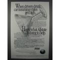 1990 Allstate Insurance Ad - When Drivers Drink