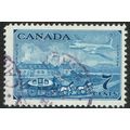 Canada 1951 Stamp Centenary 7c Blue SG438 FU
