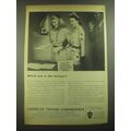 1945 American Viscose Corporation Ad - Which one is the heiress?