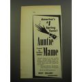 1955 Vanguard Book Advertisement - Auntie Mame ...