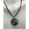 Wolf Pendant Necklace Symbolizing Strength & El...