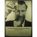 1960 Schweppes Tonic Mixer Ad - The difference between Schweppervescence
